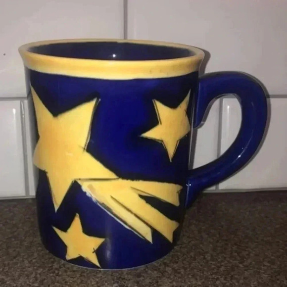 Starbucks Barista Limited Edition Rare 2000 Shooting Star Large 20 Oz Mug. - Picture 1 of 15